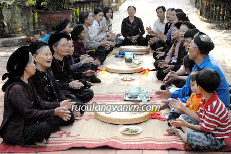 Tập luyện Quan Họ